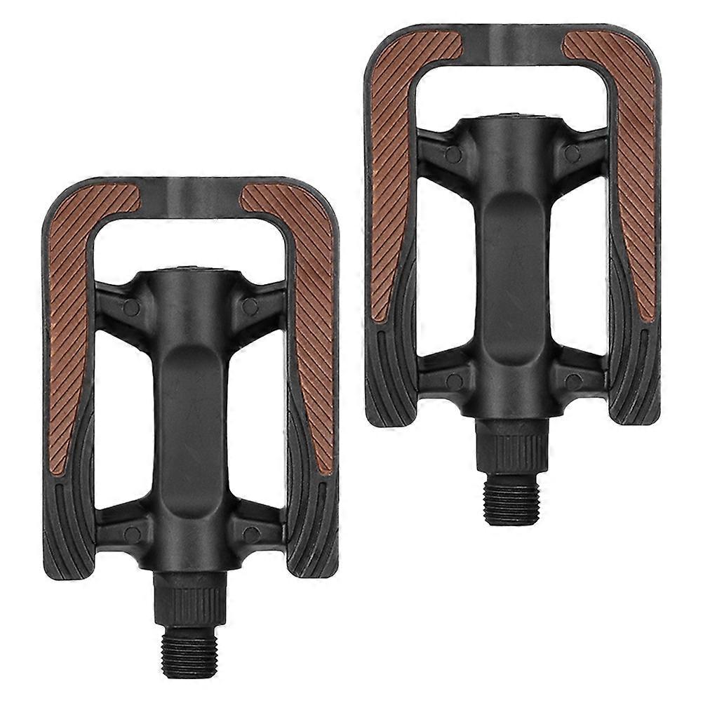 Useful Mountain Bike Pedals for Easy Replacement 2Pairs Black Durable Pedals