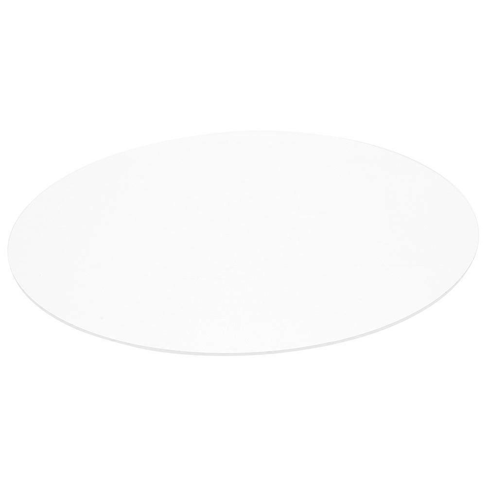 Cake Carrier Acrylic Cake Board for Display 2Pcs Transparent Material