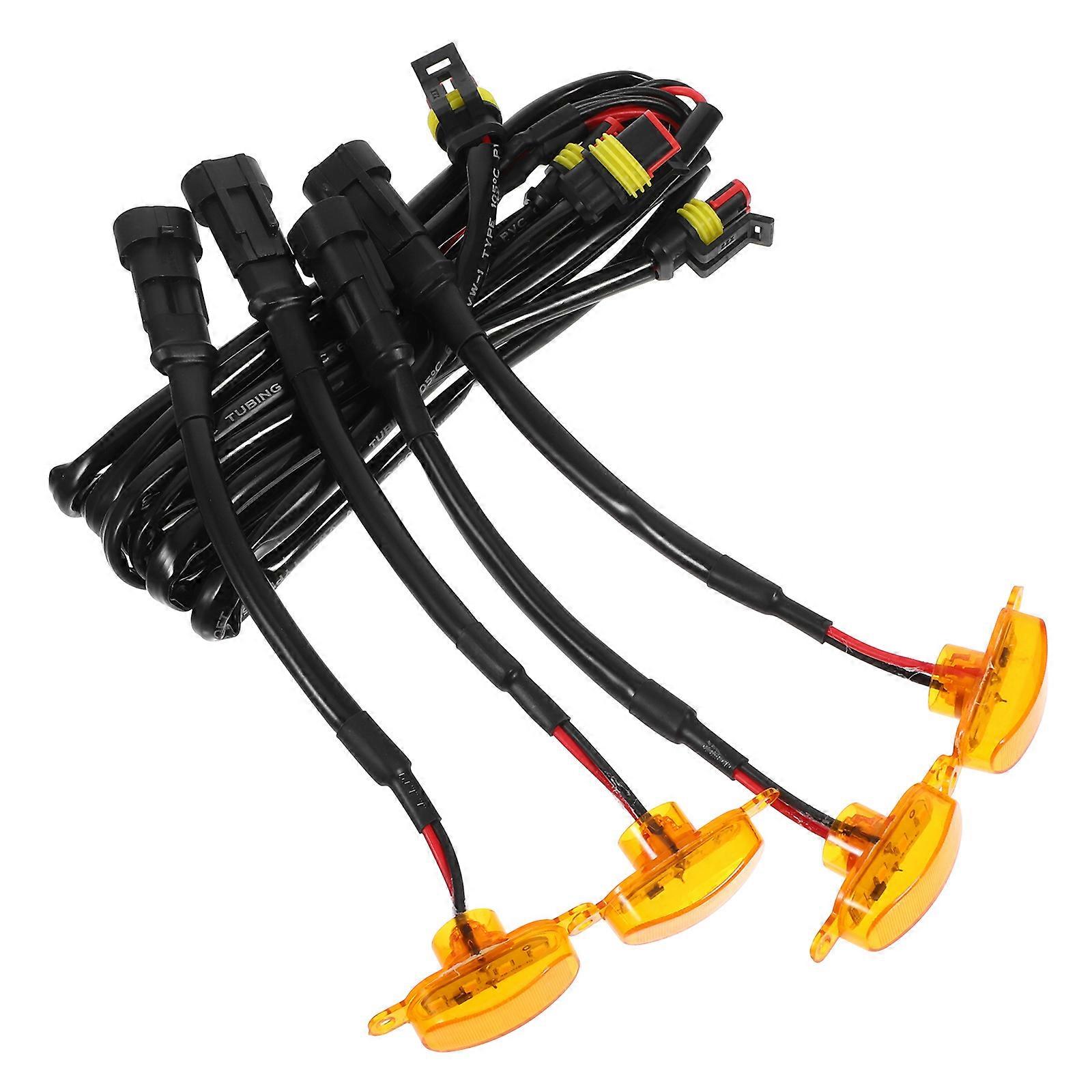 Fog Lights Assembly Car Lights Optimal Visibility Pickup Trucks ABS Material