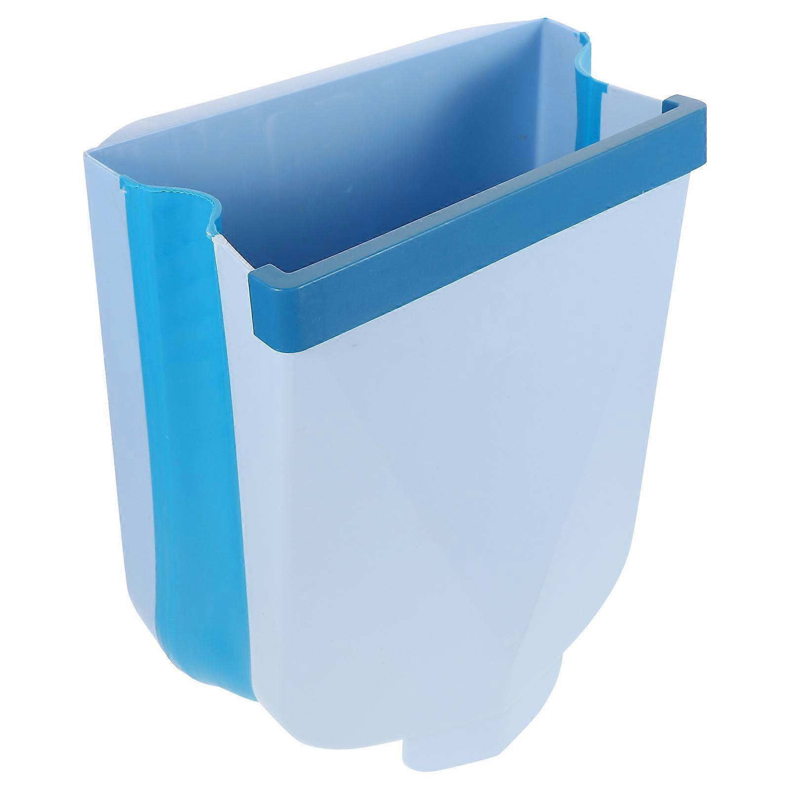 Trash Storage Box Foldable Wall-Mounted Trash Can for Kitchen Use 2Pcs