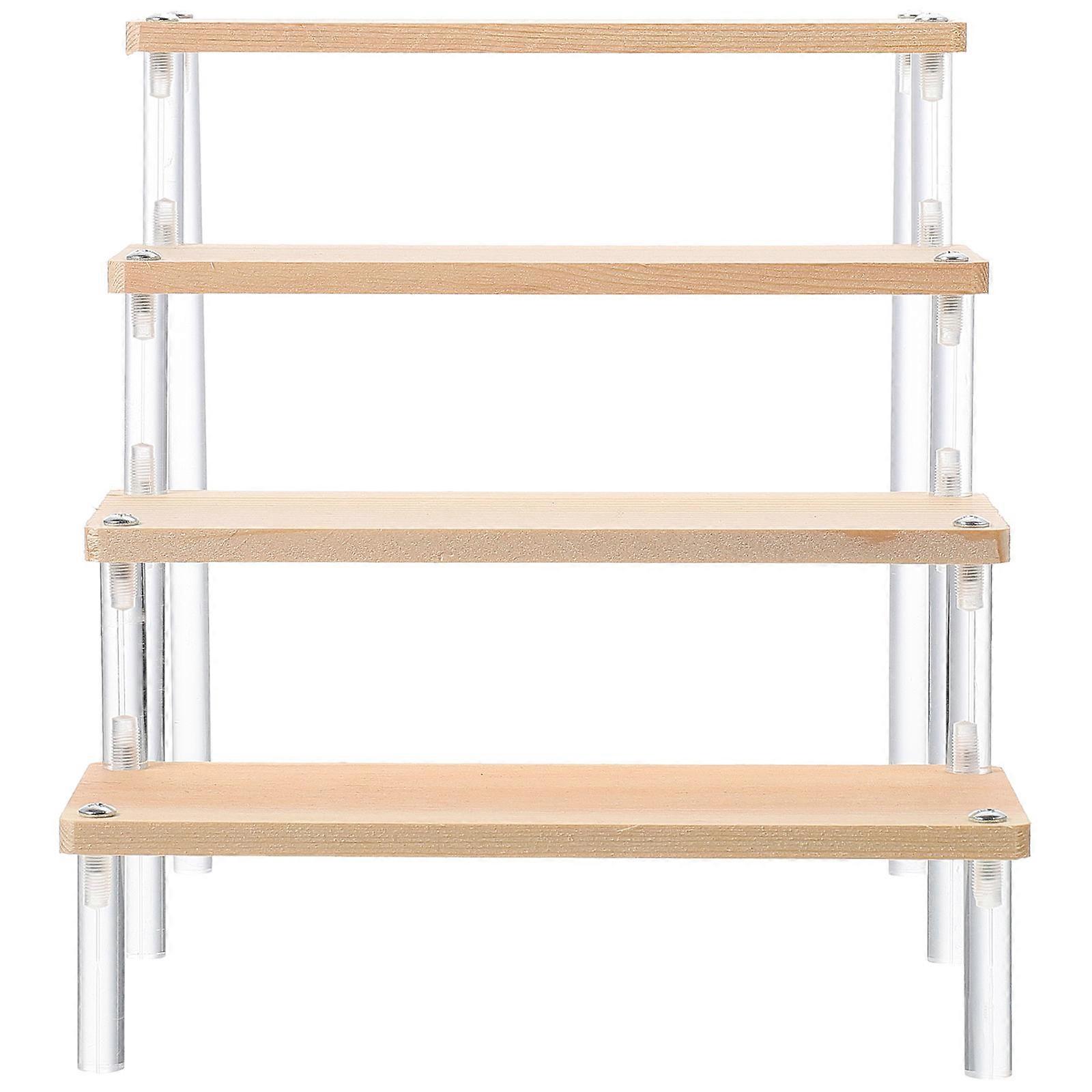 Dessert Display Multi-Tier Organizer Acrylic Display Shelf 5Pcs Set