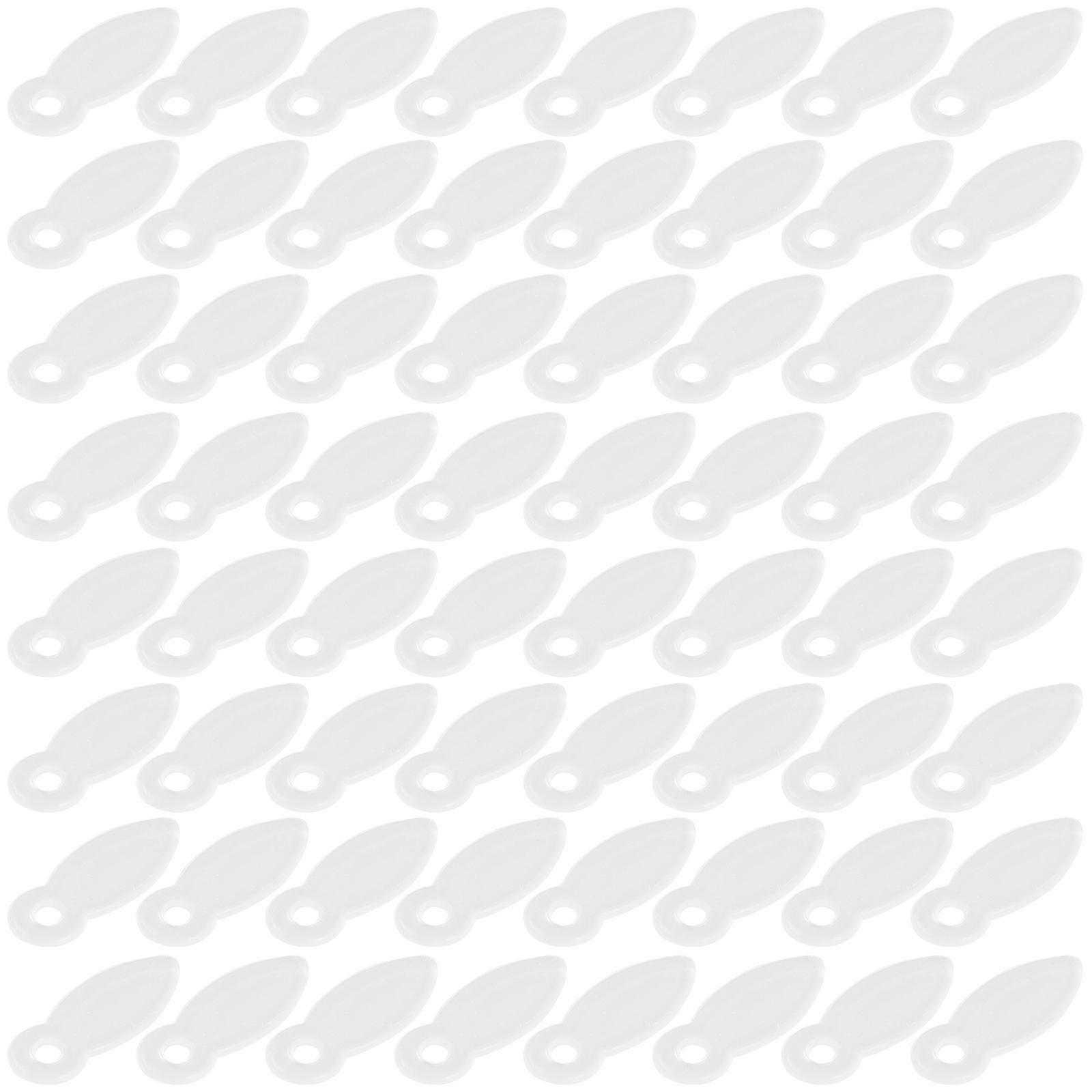 6000 Pcs Plastic Fastener For Photo Frame Stability Decorative Use White Rectangular Home Decoration