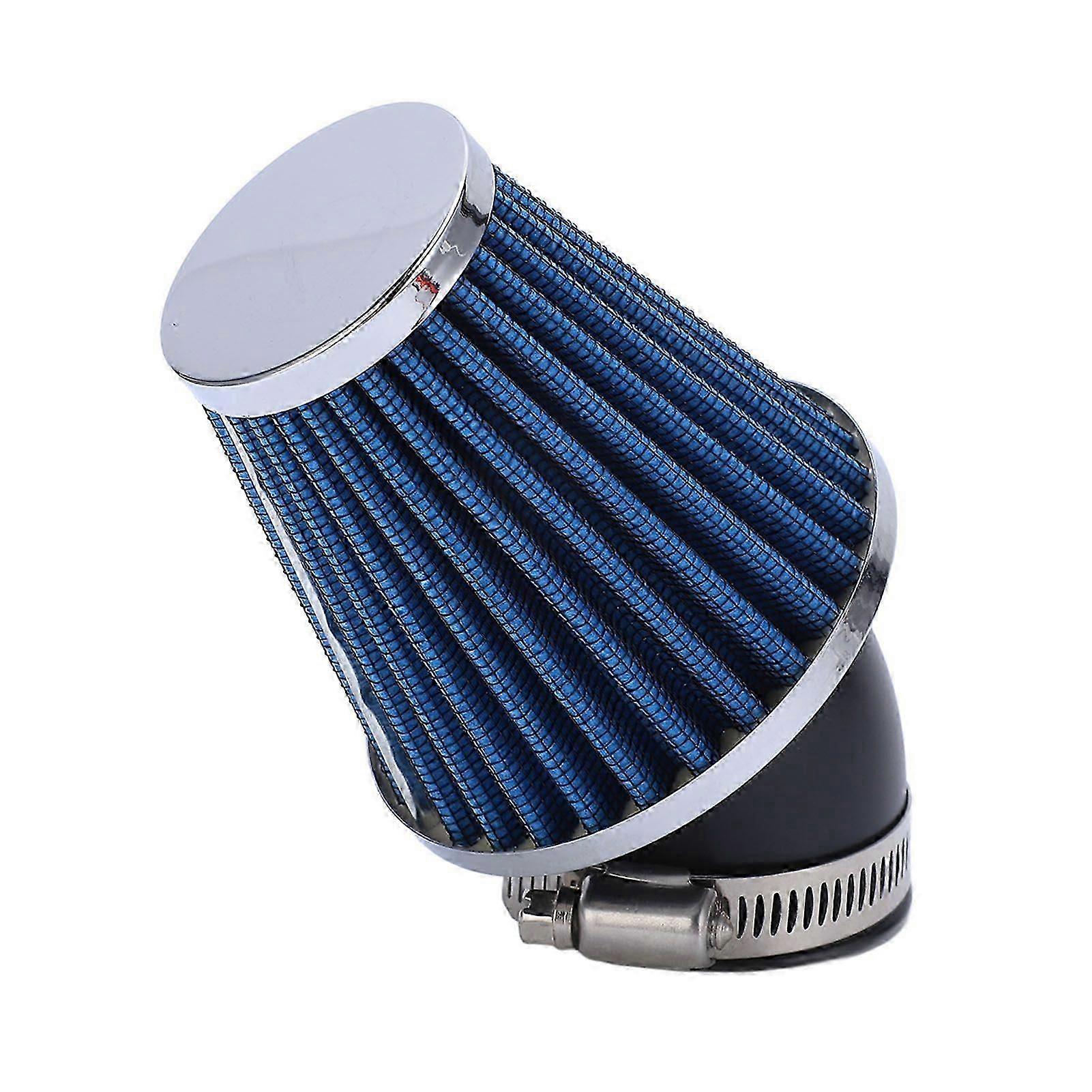 ATV air filter cone 45 degree bend 48mm for pit bike