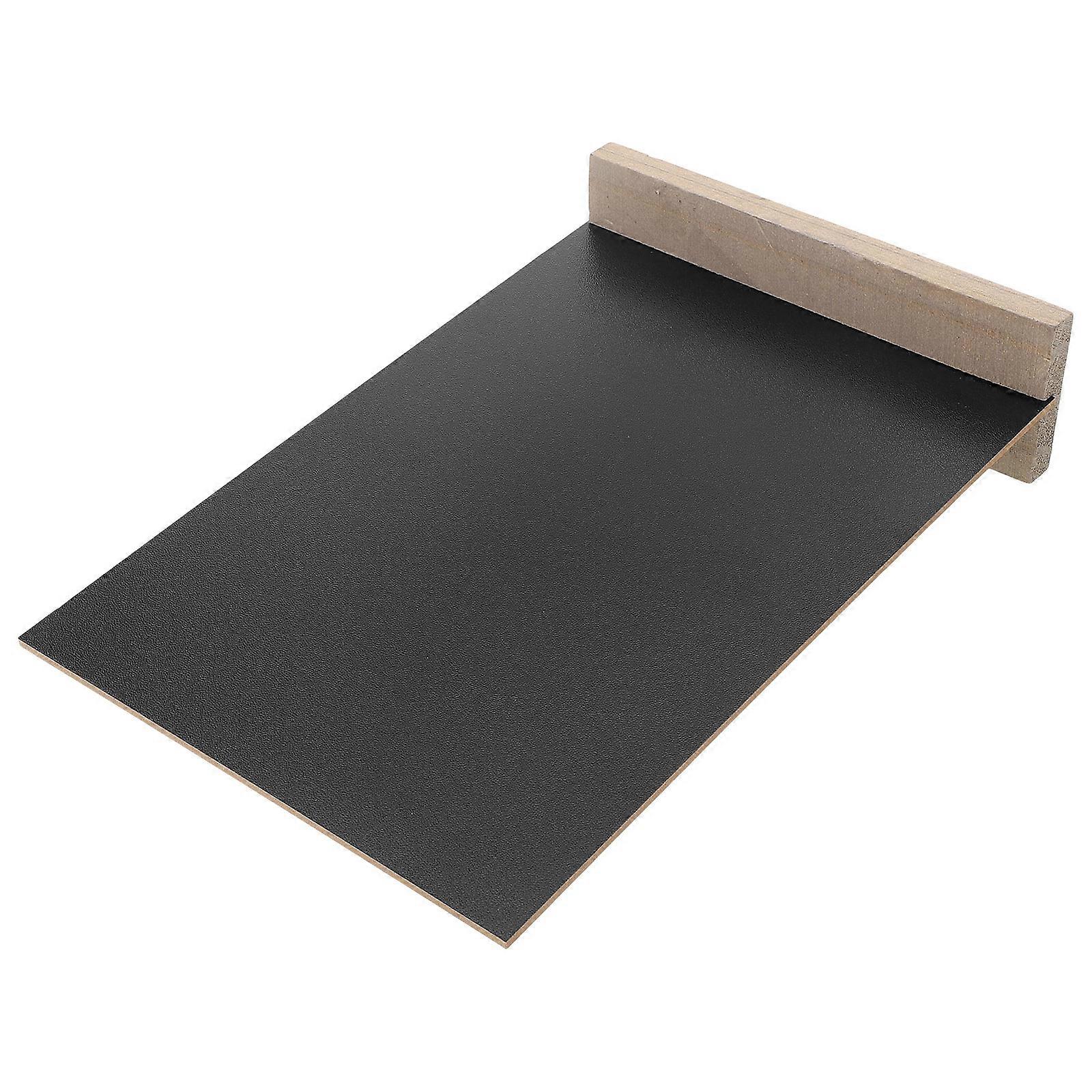 Wooden Small Chalkboard for Writing Use 2Pcs Double Sided Blackboard Ornament