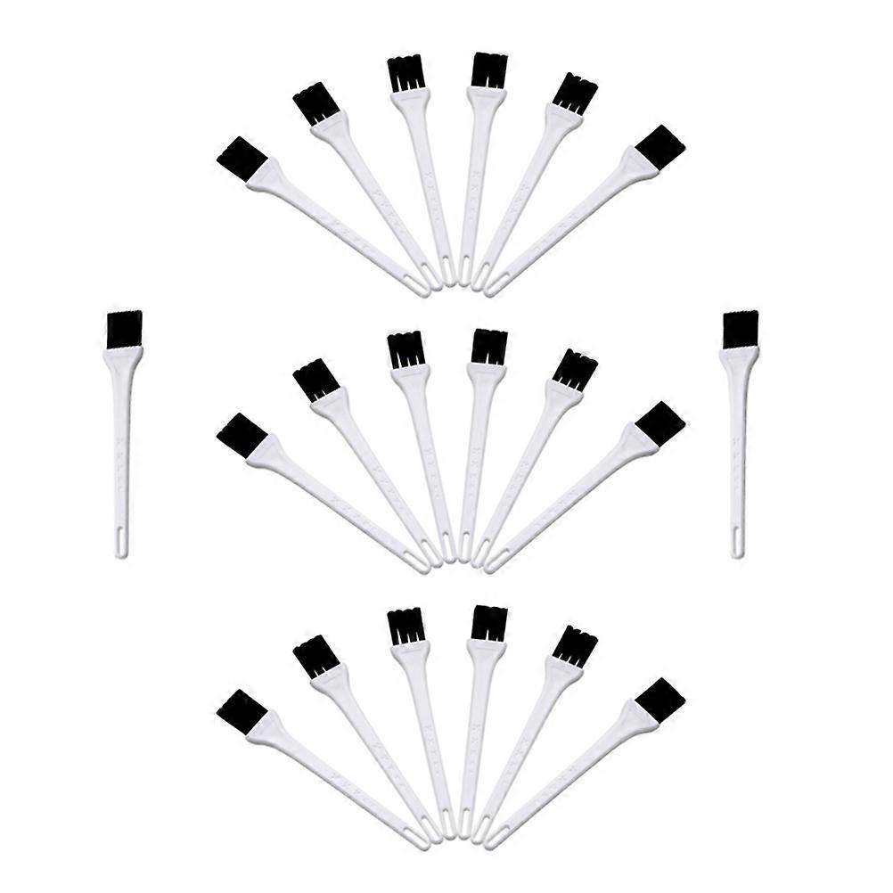 Keyboard Brush Plastic Cleaning for Dusting 40Pcs White Pack