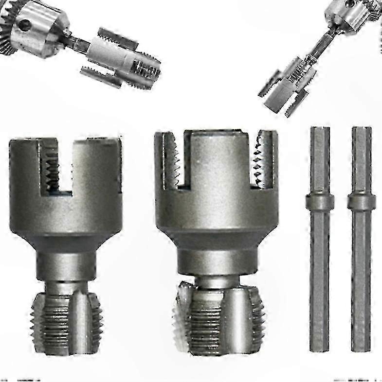 Universal Pipe Threading Tool for Internal and External Threads, Durable Thread Cutting Solution