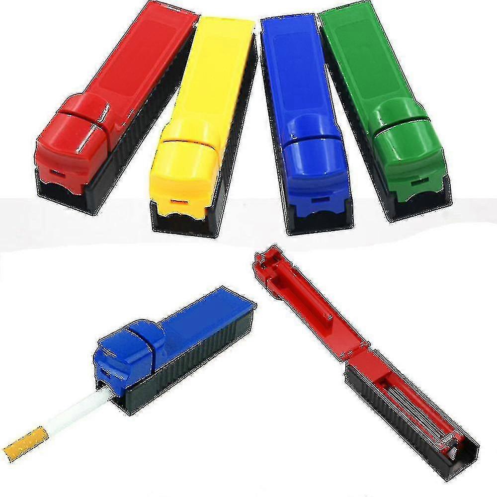 Manual Cigarette Tube Rolling Machine Tobacco Roller Maker Random Color