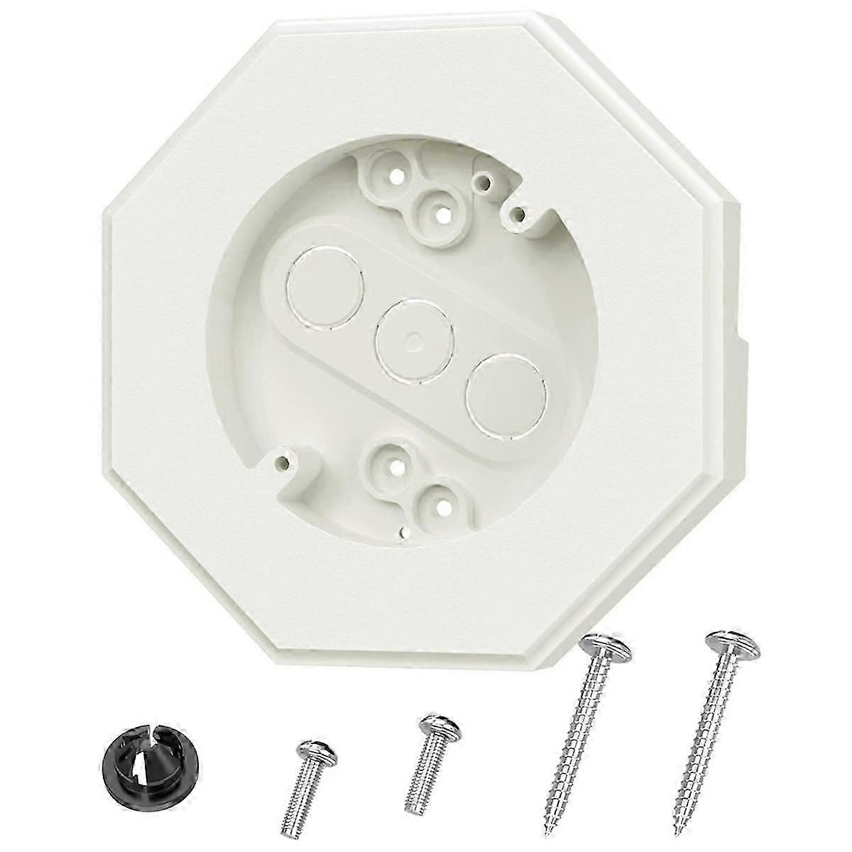 Octagon Siding Mounting Kit, 8141 Vertical Siding Lamps Mounting Plate Siding Light Blocks for 1/2i