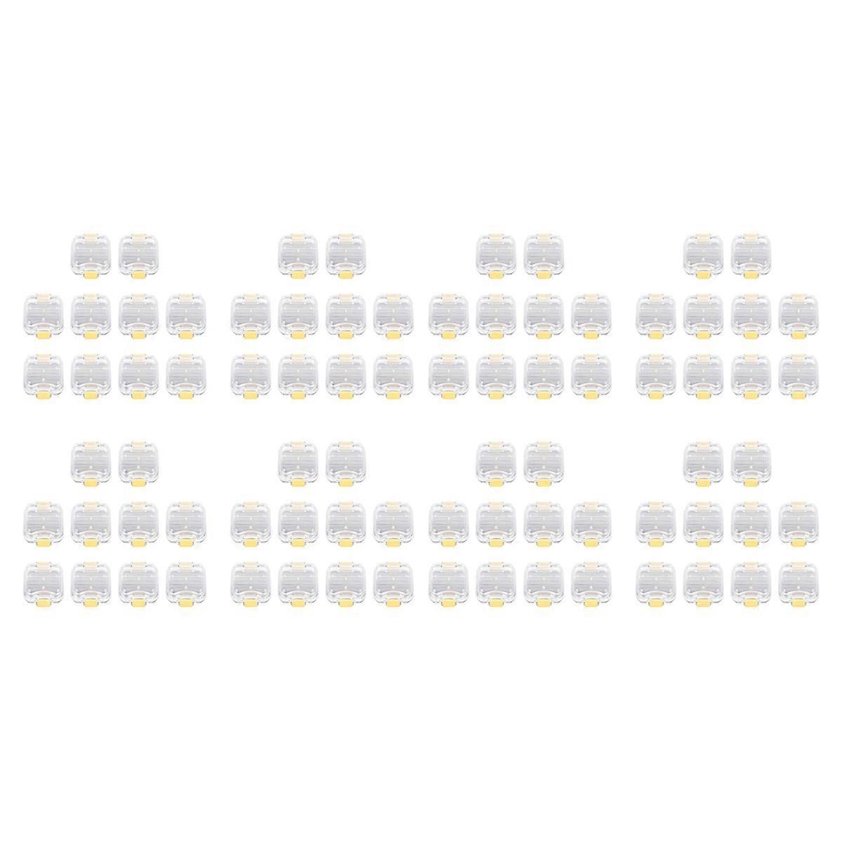 10Pcs Plastic Denture Tooth Box