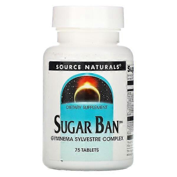 Source Naturals, Sugar Ban, 75 Tablets