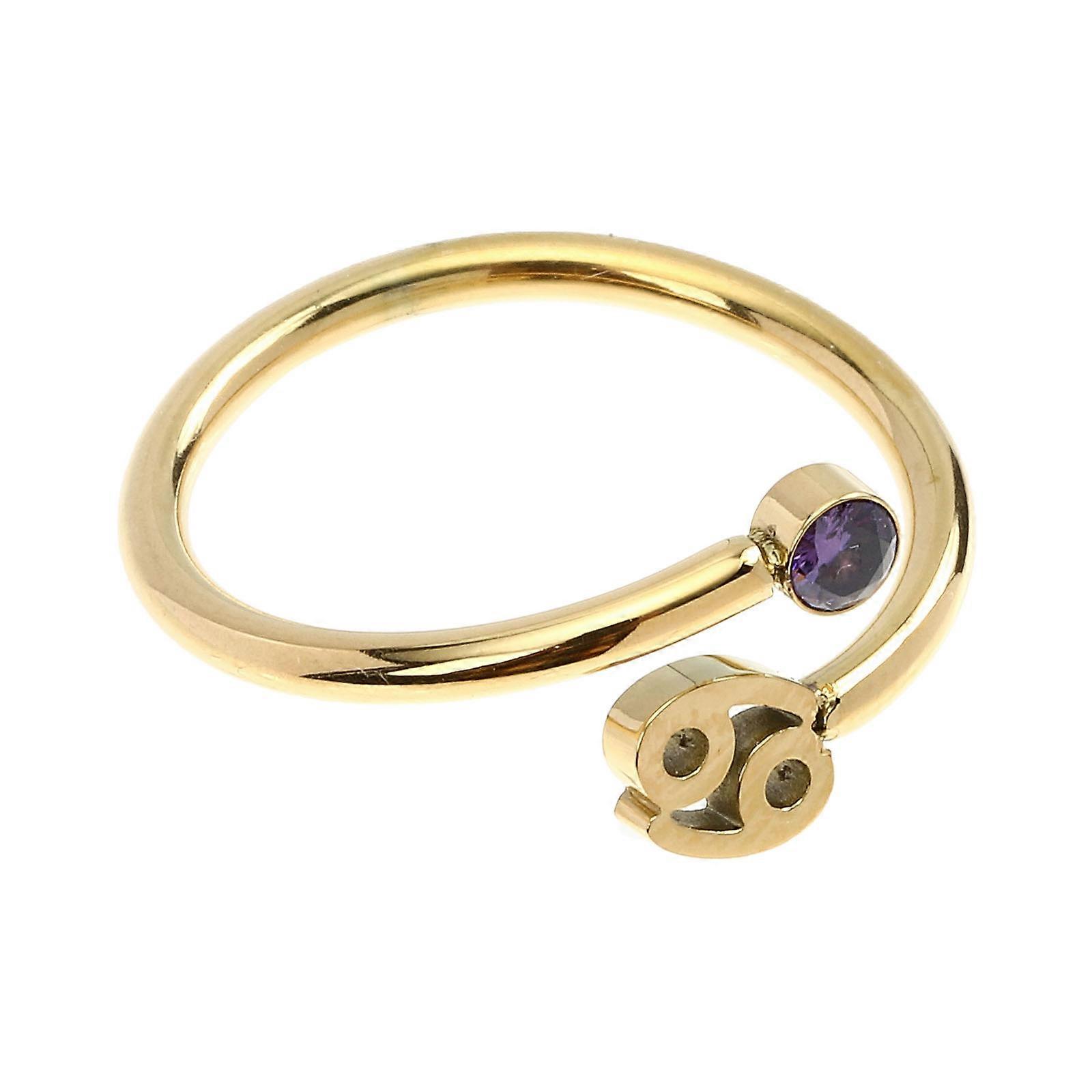 Adjustable Open Ring with Sparkly Zircon for Women Gift