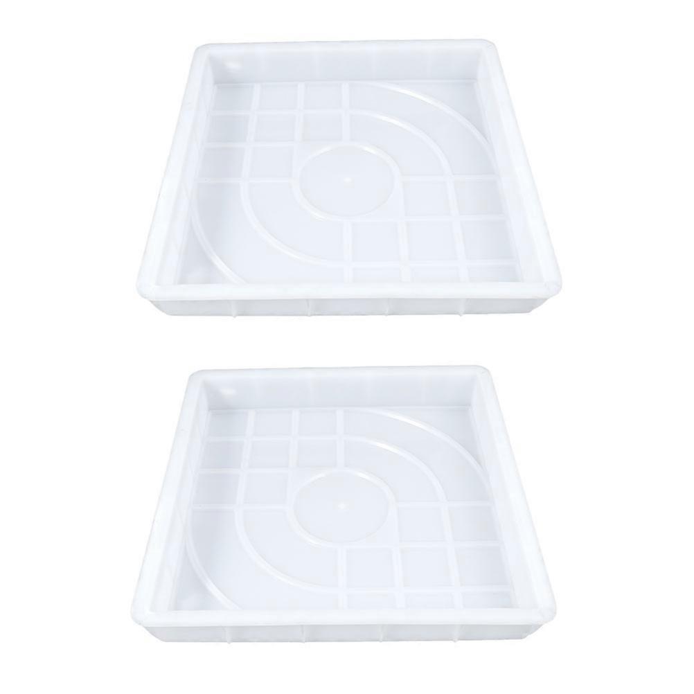 Plastic Pavement Mold for DIY Use 4Pcs Practical Concrete Cement Mold