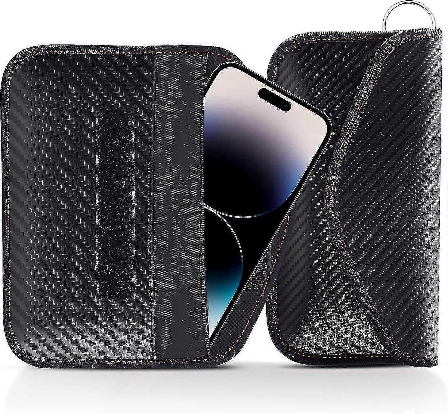 2pcs Pouch For Car Keys,car Key Signal Blocking Pouch,keyless Entry Car Keys Case,blocker Bag For Car Security,anti-theft Remote Entry Keyless Protect