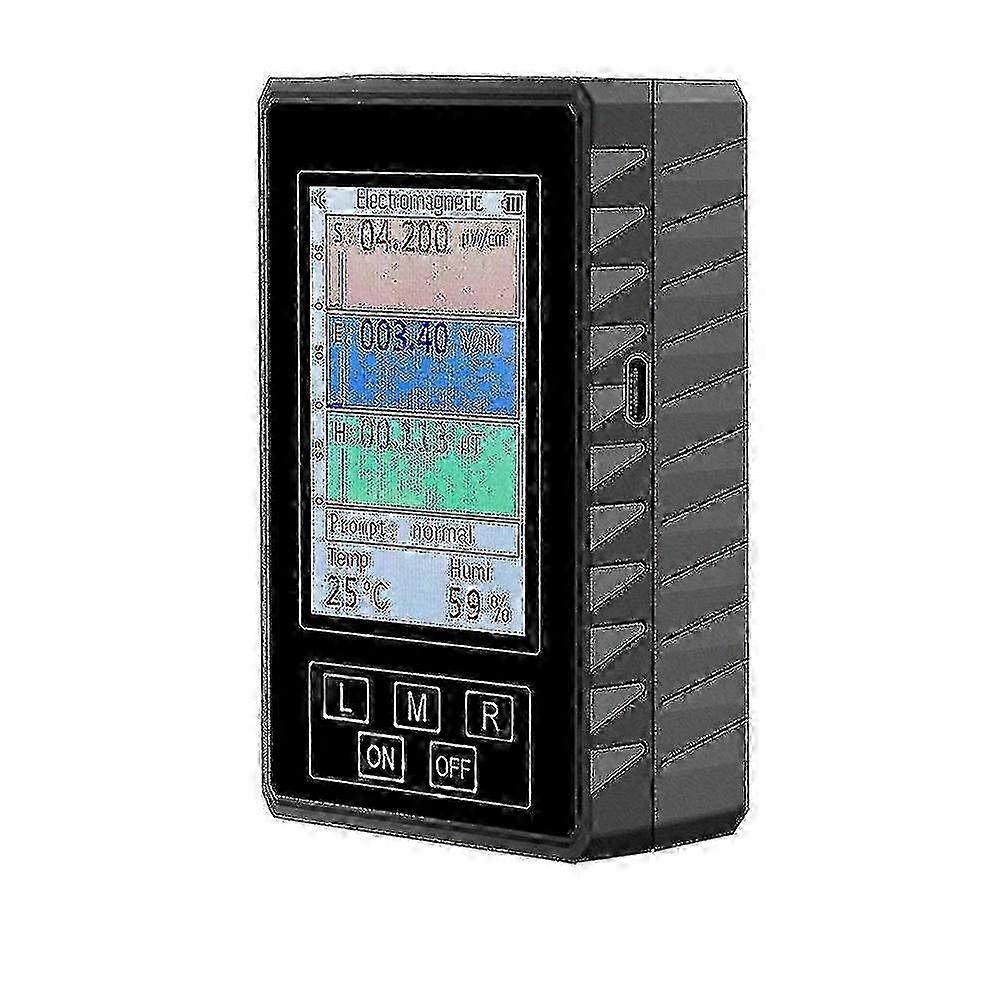 25-26 Br-9a Xr2 Pro Electromagnetic Radiation Detector Emf Meter Black Environment Test Instrument Br 9a f26