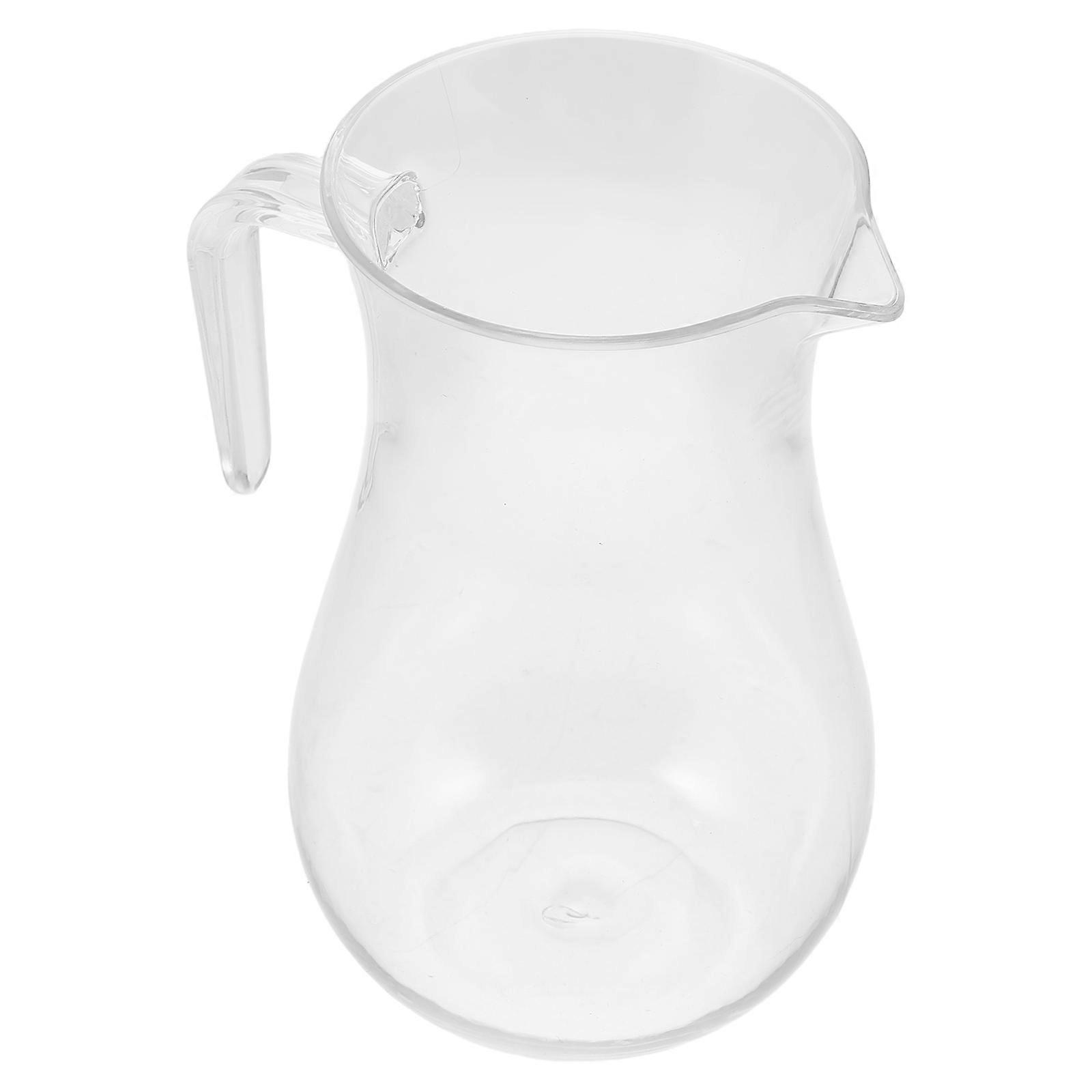 Sleek Design Wine Pitcher Plastic Carafes For Bars 600Ml Flavor Enhancement 1Set