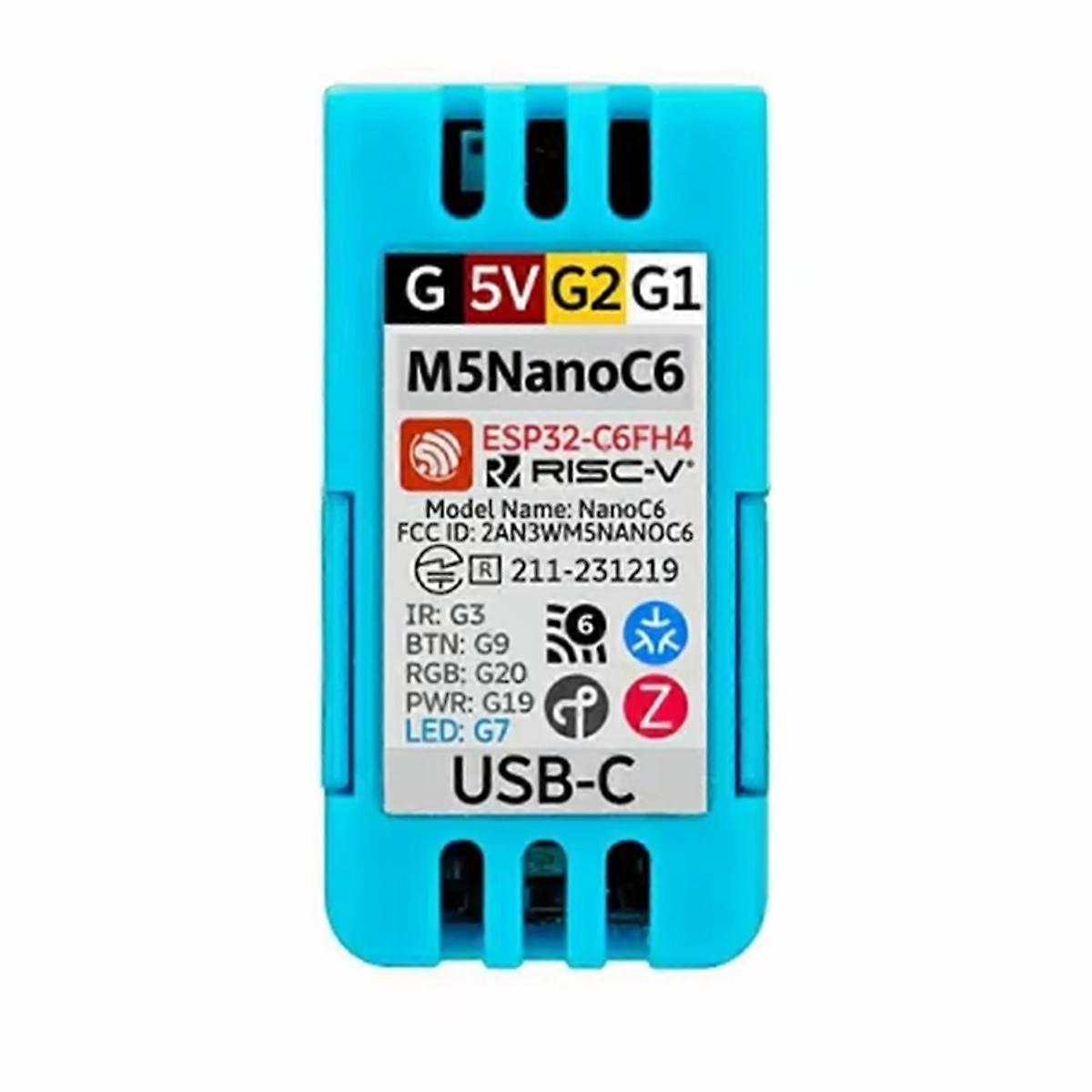 M5NanoC6 IoT Development Board Kit Support 2.4Ghz Wi-Fi 6