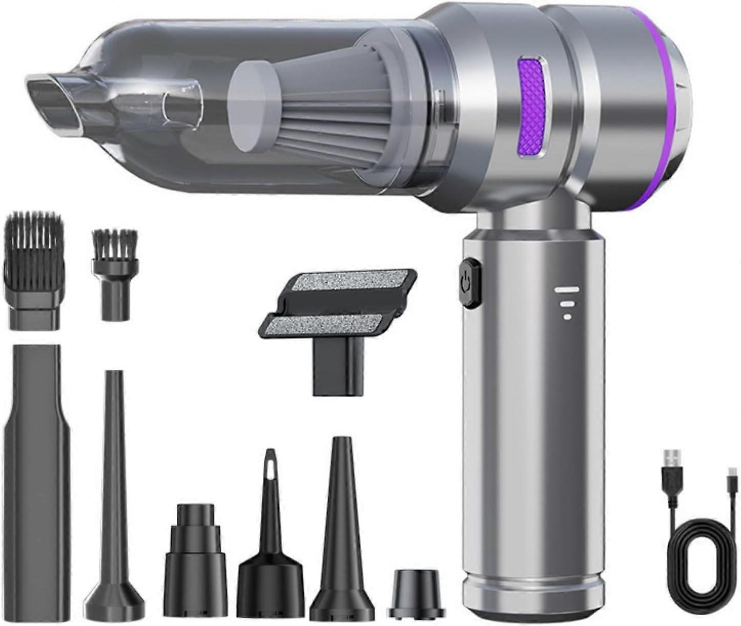 FlexUp V21 Blower  Vacuum 2In1 Silver Purple