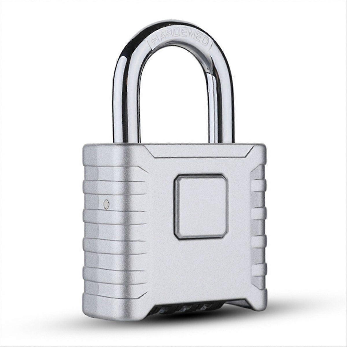 Combination Padlock, Mechanical Combination Lock for Lockers,(Silver)