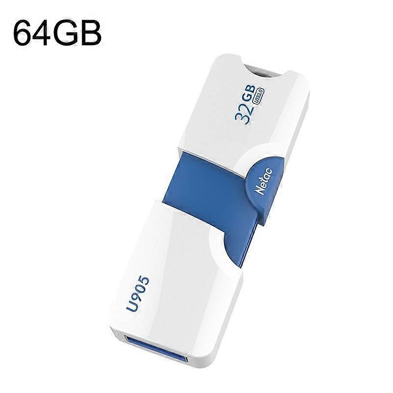 64GB USB3.0 Retractable Car Music Computer USB Flash Drive