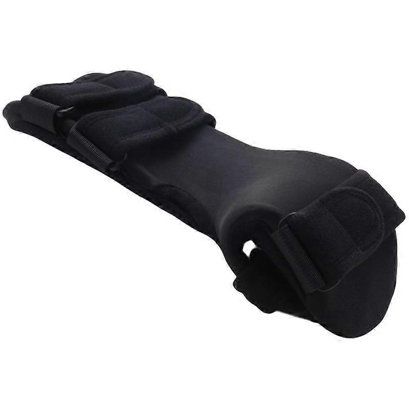 Soft Functional Resting Hand Splint for Flexion Contractures - Stroke Hand Brace (Large, Right)