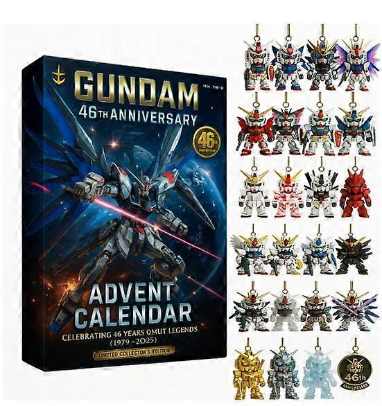 Κουτί δώρου για τυφλό ημερολόγιο Gunoam Χριστουγέννων - Ακρυλικό επίπεδο (όχι τρισδιάστατο)