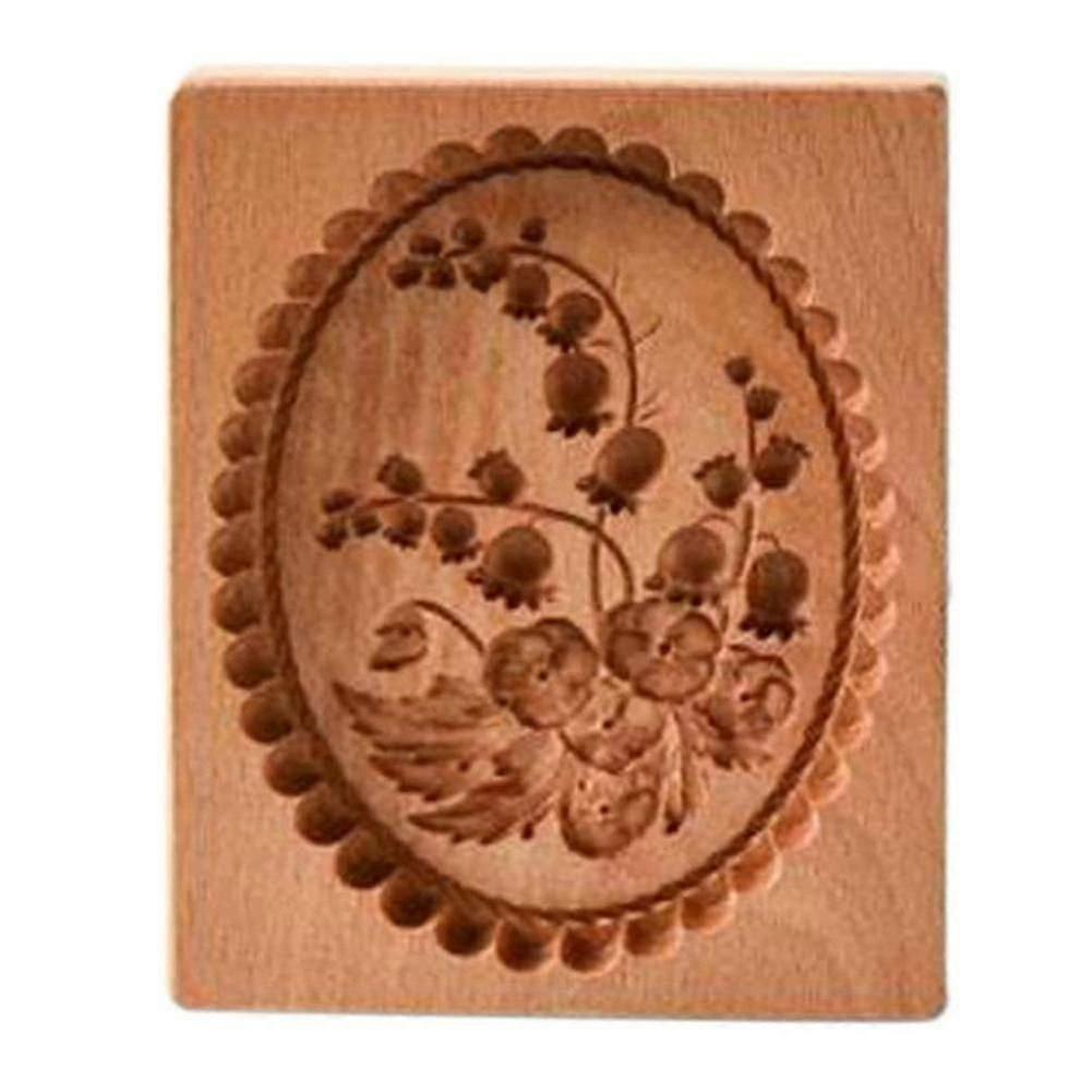 クッキー金型ショートブレッド金型木製ビスケットカッタークッキー金型A