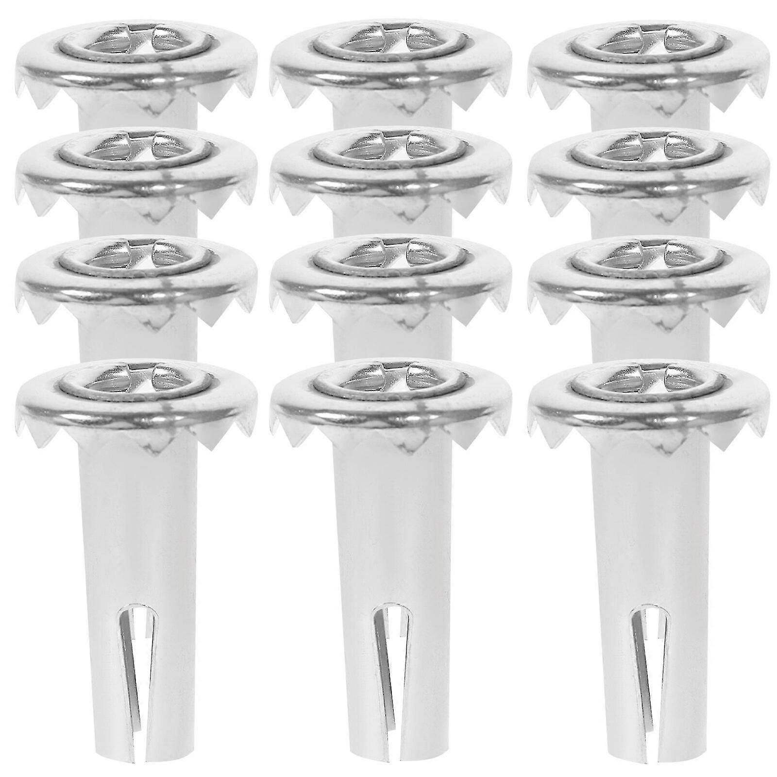 20 Pcs Ring Outlet Plug Stem Inserts Socket Caster Socket Sleeve Sleeve Inserts Castor Furniture Caster Socket Insert