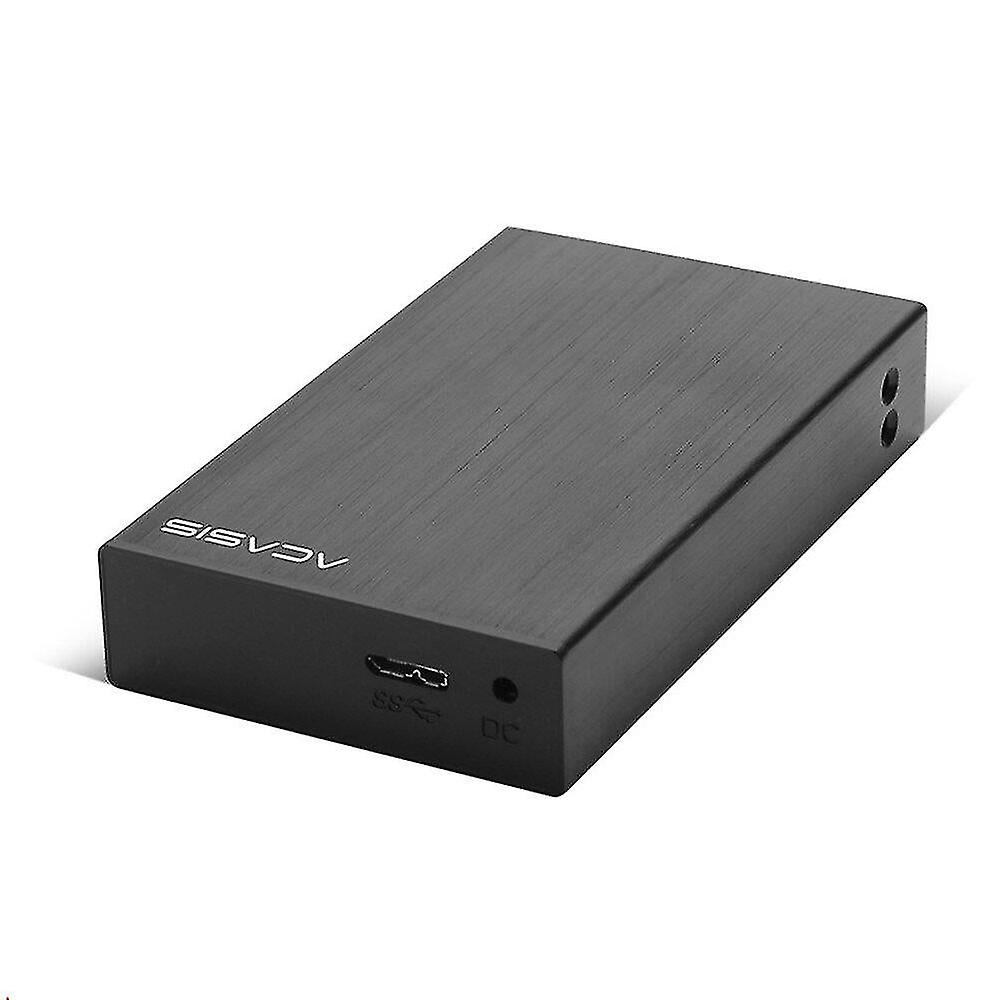 Cd Hdd Enclosure Usb3.0 2.5inch 2plate Sata Hard Drive Box 5gbps External Hdd Docking Station Support