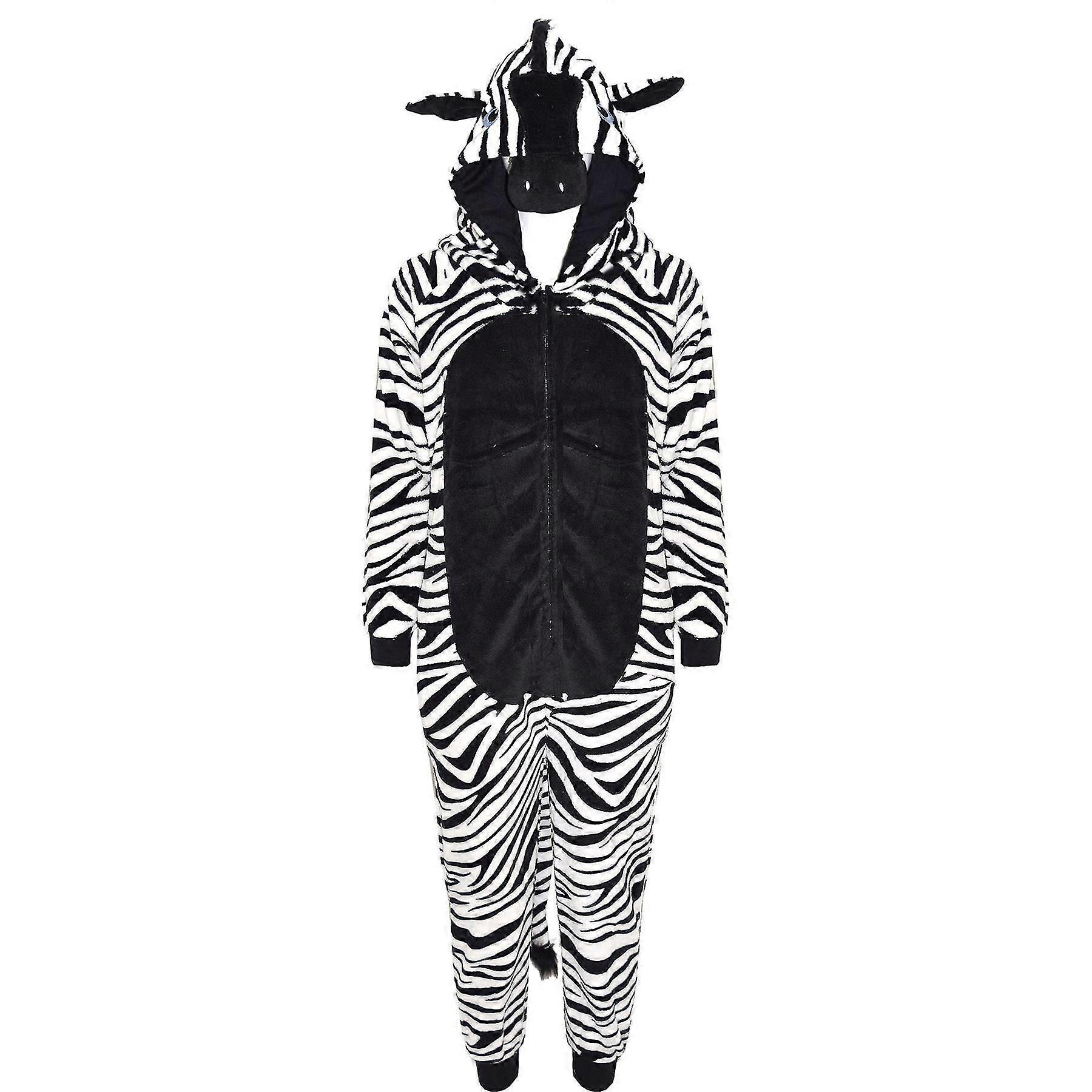 Lapset Unisex Zebra Print Loungewear Onesie