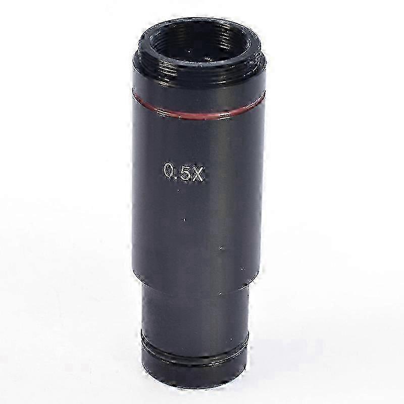 0.5X C Mount Microscope Adapter 23.2mm Electronic Eyepiece Reduction Lens 0.5X Microscope Relay Lens for Microscope