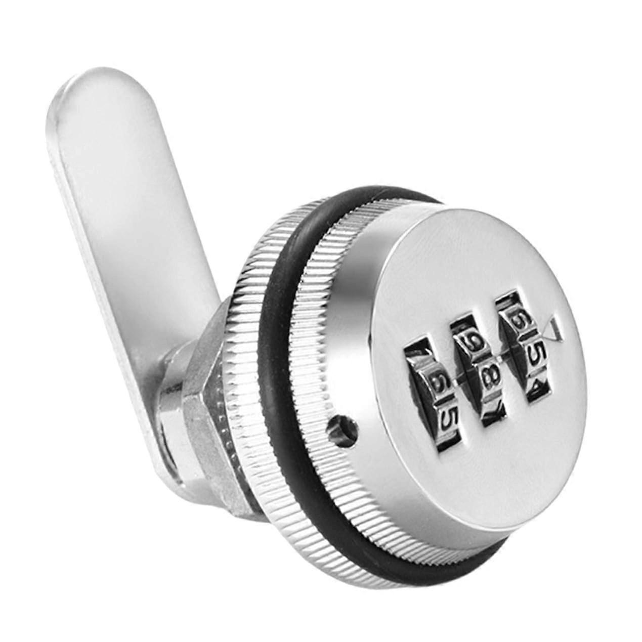 Mechanical Password Cabinet Lock For Mailboxes And Cupboards, Metal, Sleek Minimalist Design, Home And Office Use