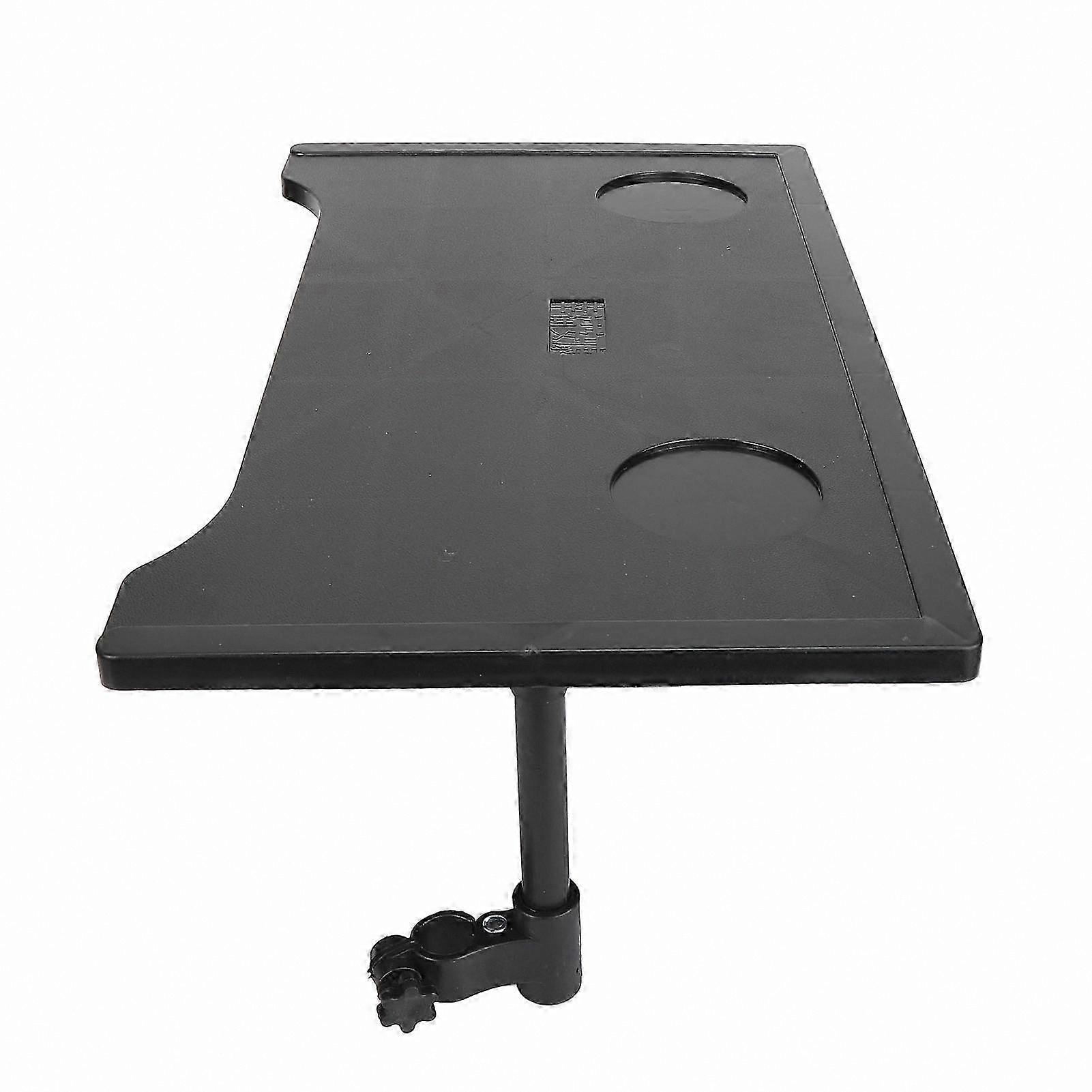 Detachable Tray Table with Cup Holders for Wheelchairs Universal Fit for Eating Reading Resting