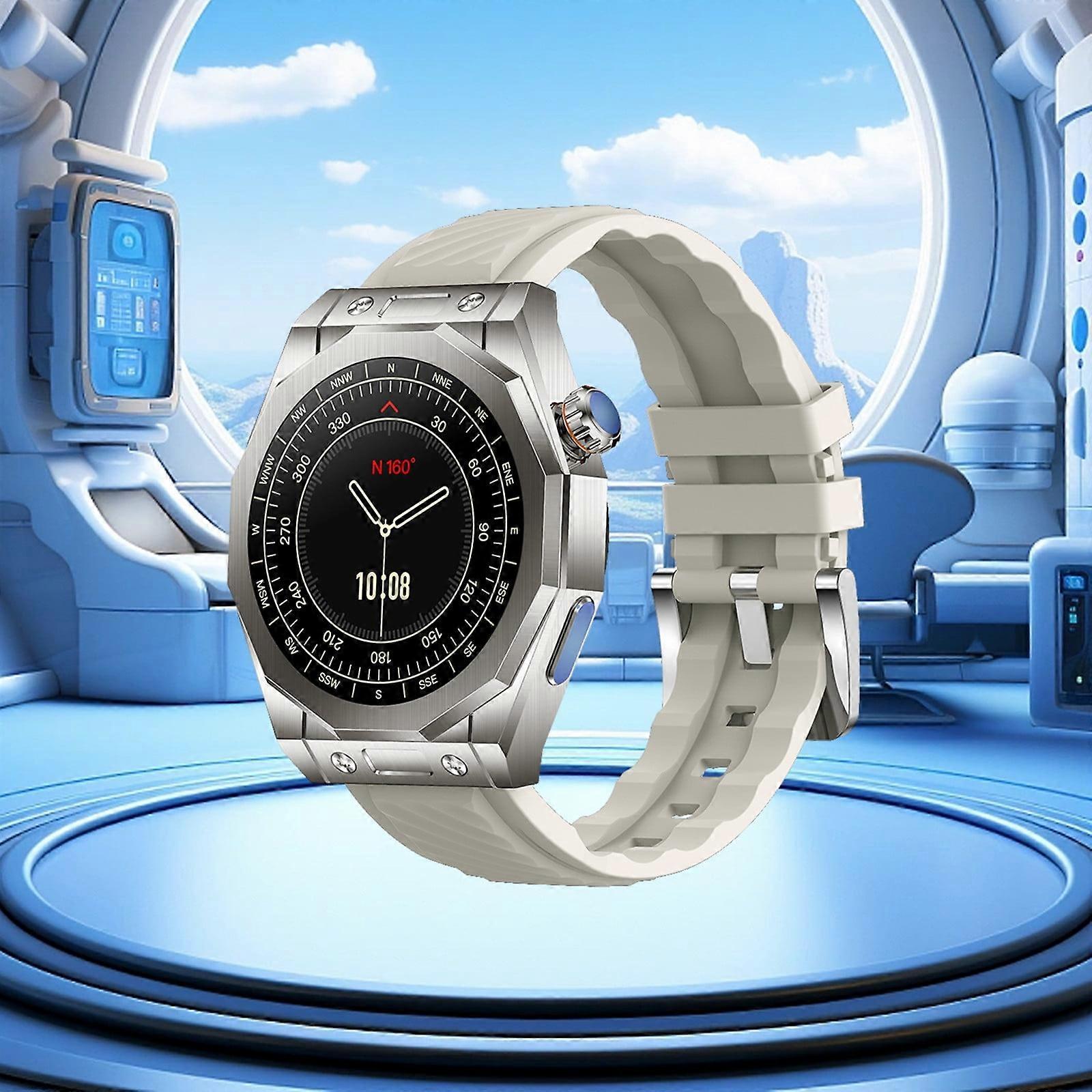 Smart Watches Gnobogi, Compatible with iPhone & Android, HD Rectangular Screen, NFC, IP68, Wireless Charging, Bluetooth, Motion Record