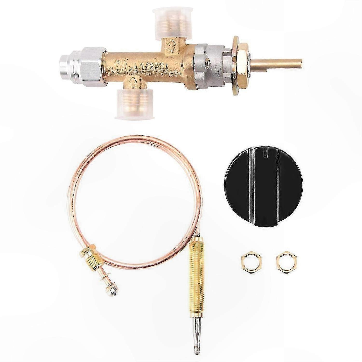 Propane LPG Gas Fire Pit Control Safety Valve with Thermocouple Flame Failure Device