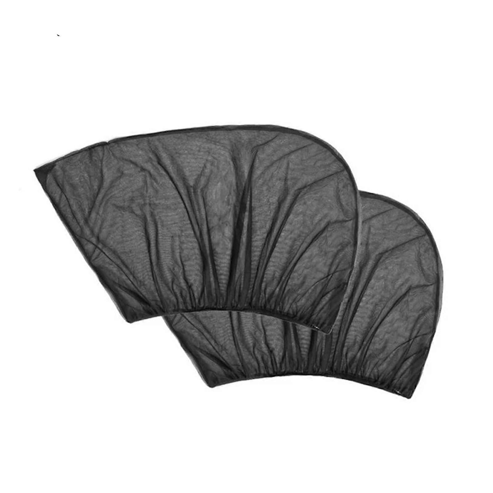 Car Sun Visor Universal Front And Rear Side Window Sun Shade Mesh Cover Auto UV Curtain Windshield Sunshade 2pcs