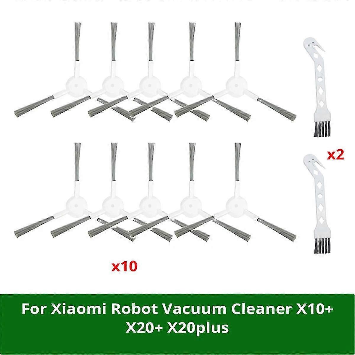 For X10+ X20+ X20plus Robot Sweeper Accessories Side Brush Replacement Parts Brush