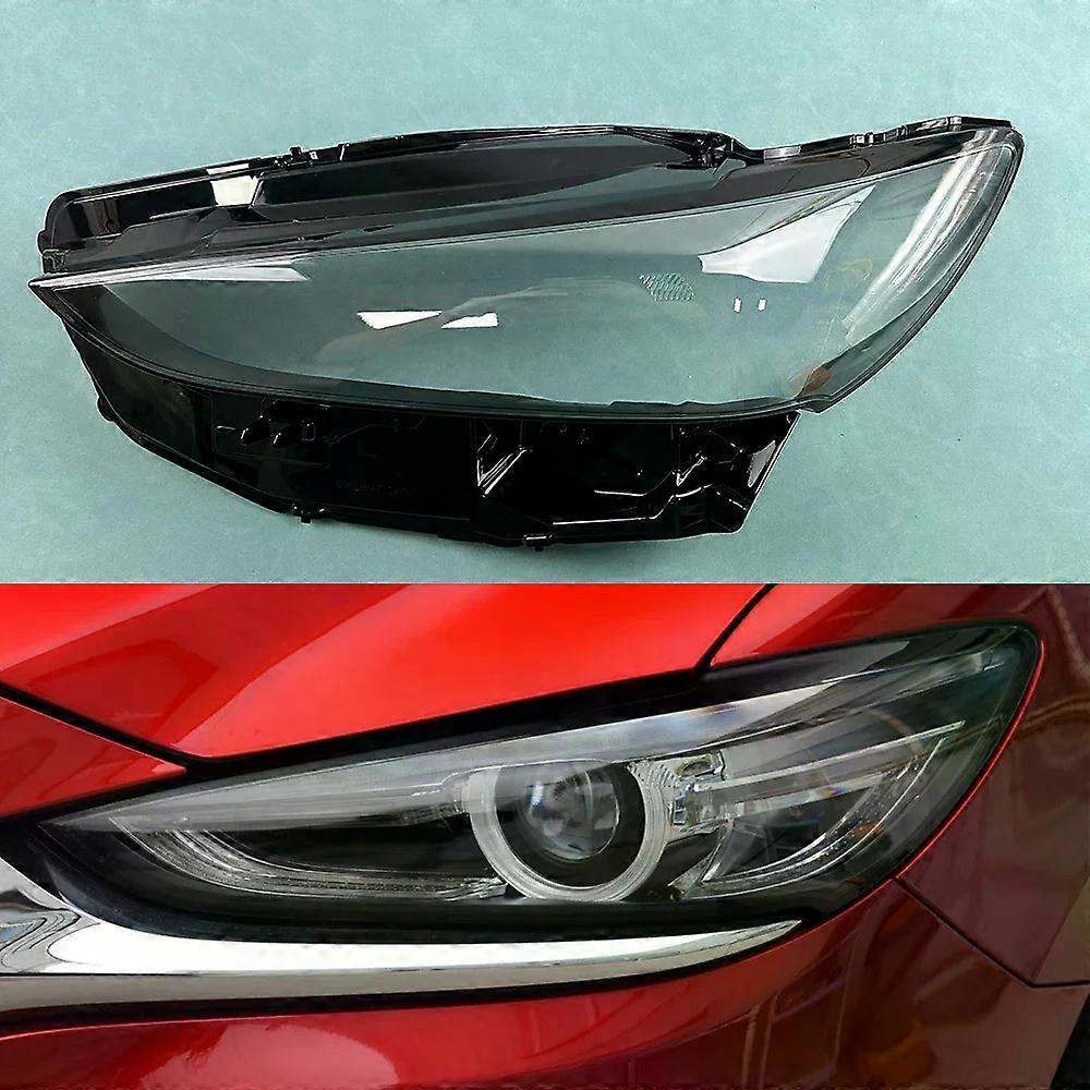For Mazda 6 Atenza 2020-2021 Headlight Lens Shell Transparent Headlamp Cover Replace Original Lampshade Plexiglass