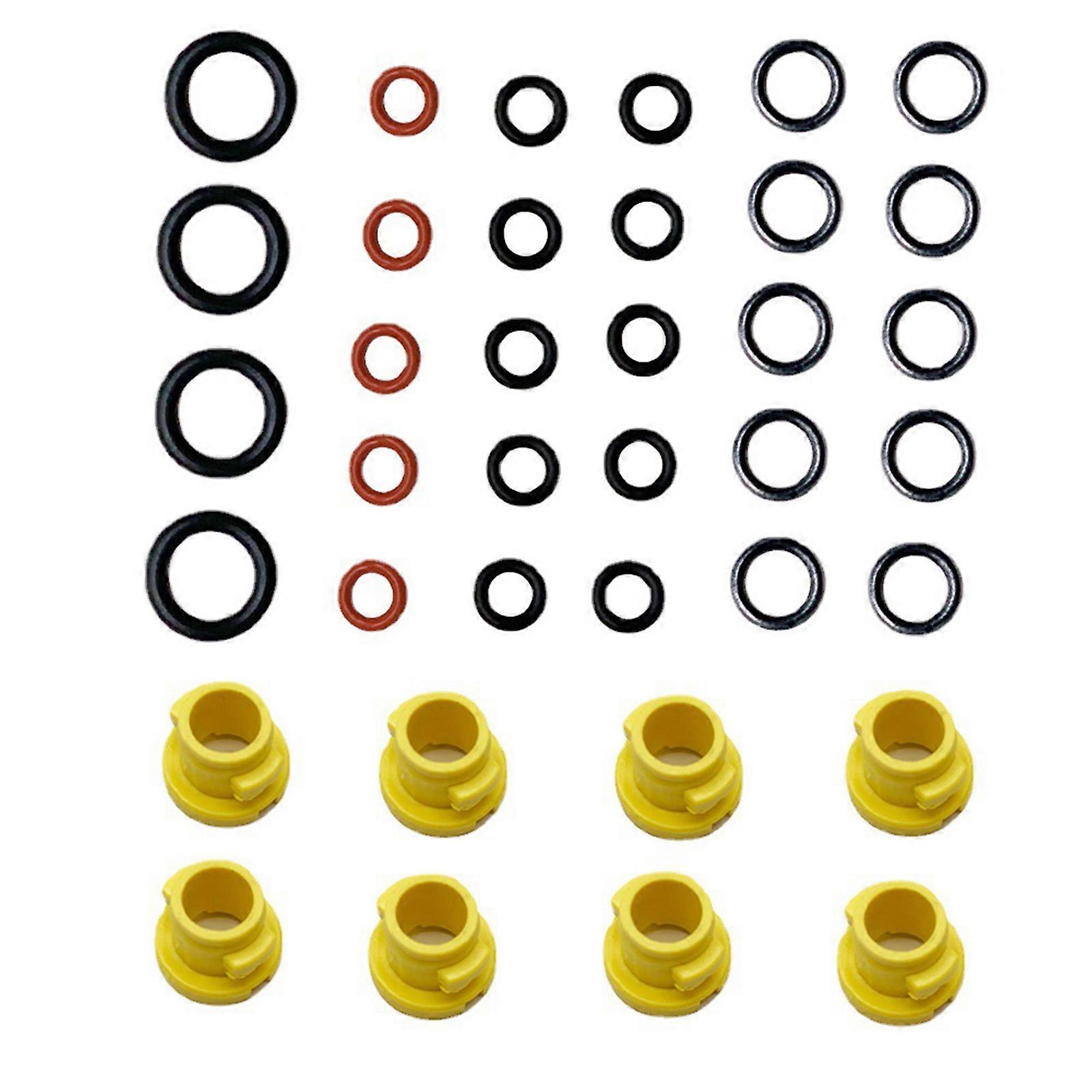 All Weather Silicone Replacement Rings For High Pressure Washers Secure Fit Design Not Wear Instantly Mount Systems Multicolor