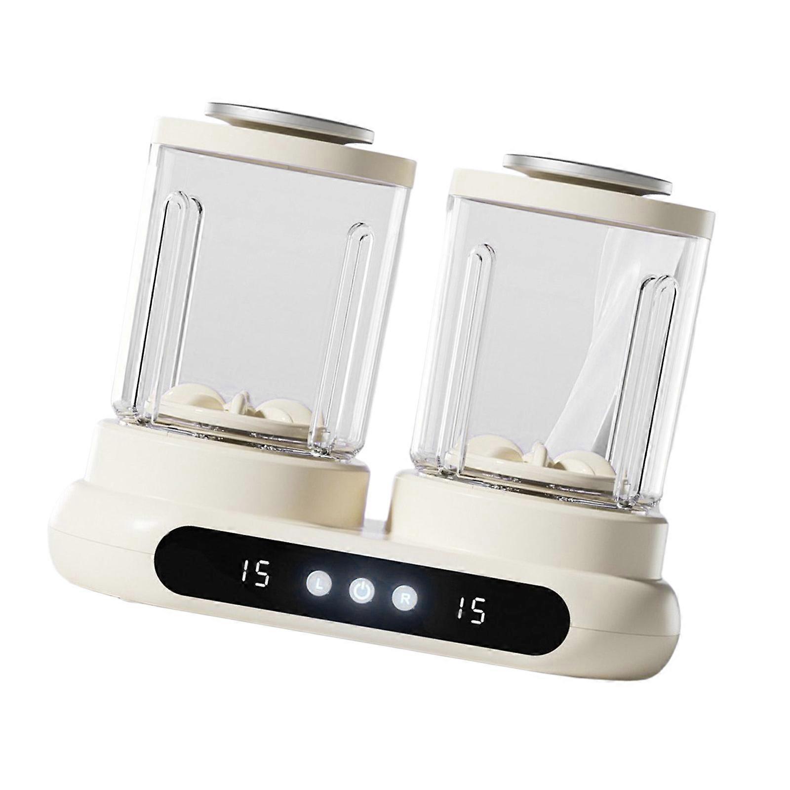 Double Chamber Washing Cup 2L High Efficiency System Perfect for Preventing Contamination with 15/5 Minutes Modes Multicolor