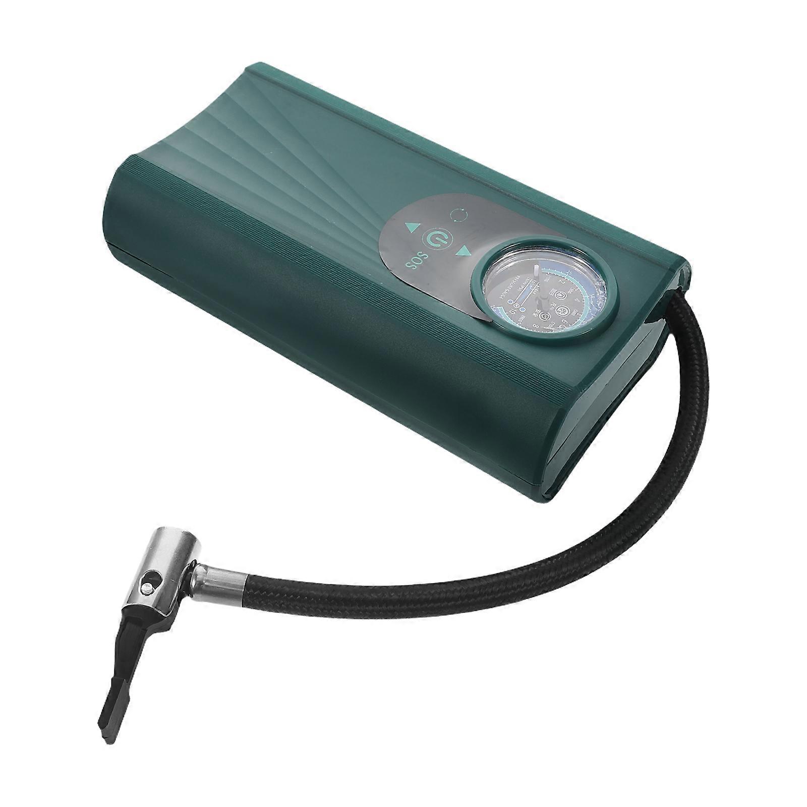 Car Tire Inflator Portable Air Compressor with Digital Pressure Gauge Set