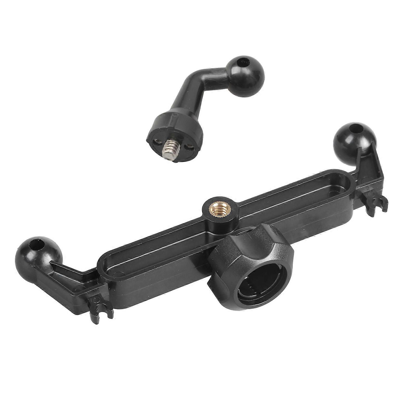 Universal 17mm Three Ball Head Adapters Ball Head Expander Upgrades for Mounting Multiple Devices on Car Dashboards Multicolor