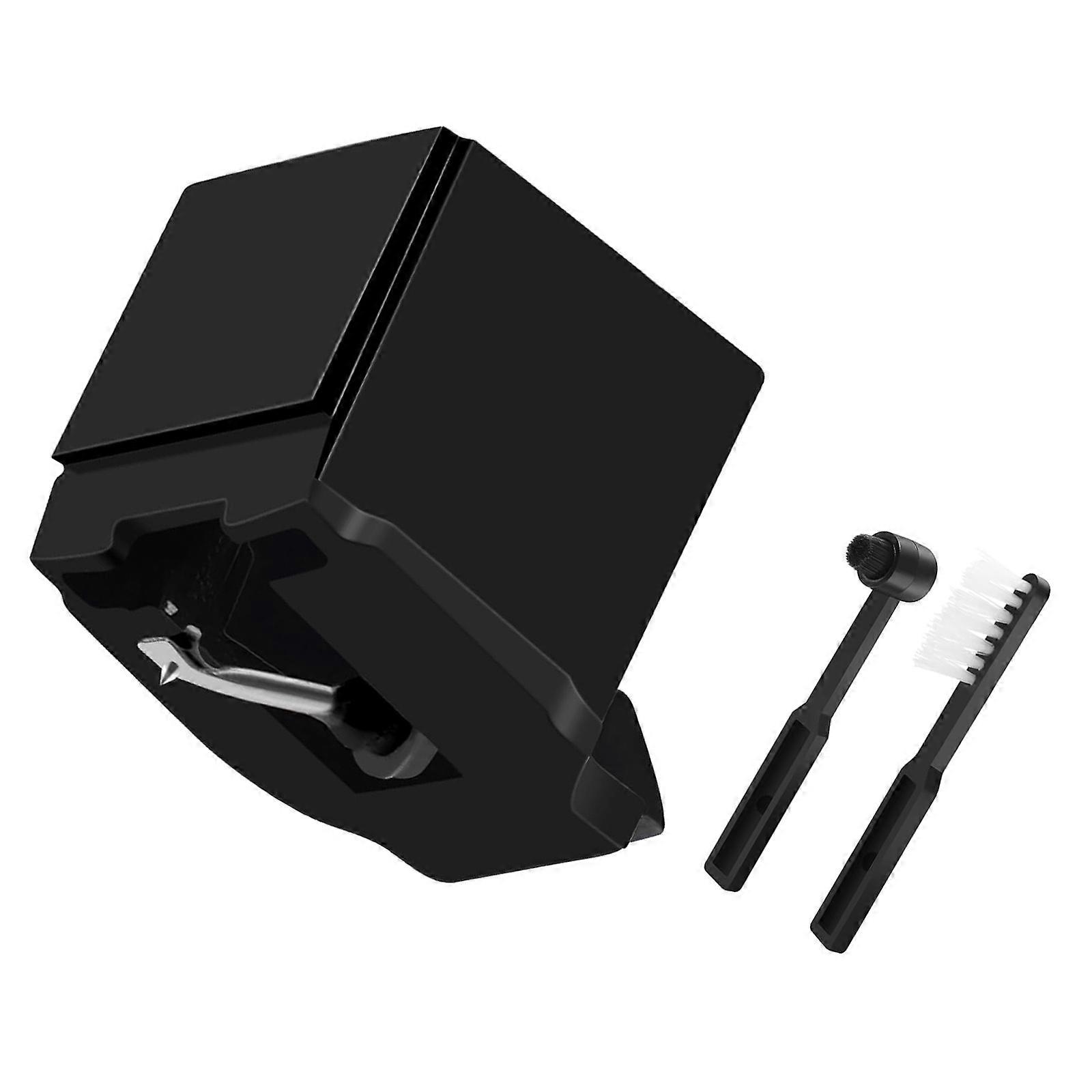 Plastic Styluses Needle Replacement Set with Cleaning Brush Record Player Needle Suitable for Turntable Record Players Multicolor