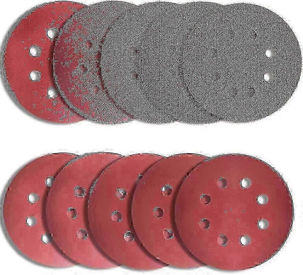 100pcs 125mm Sanding Discs, Iave Hook And Loop, Happy H