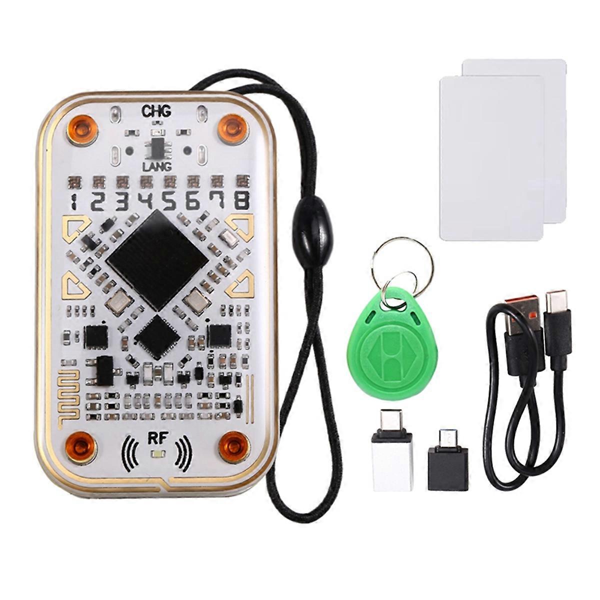 Chameleon Ultra RFID Smart Chip Reader+T5577 Keychain+2XCUID
