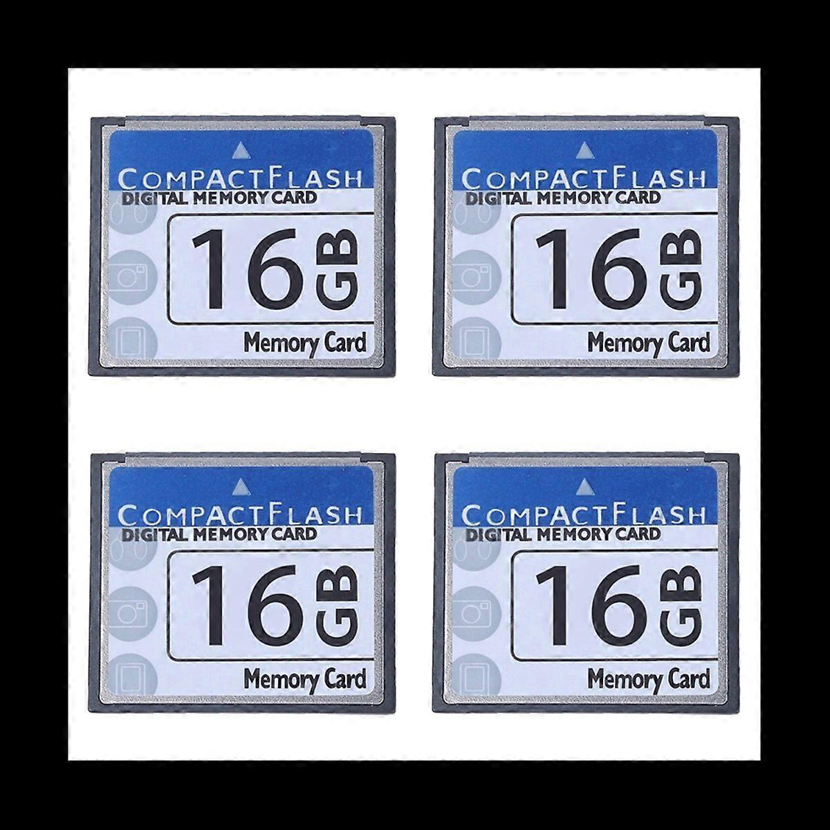 4X Professional 16GB Compact Flash Memory Card(White&Blue)
