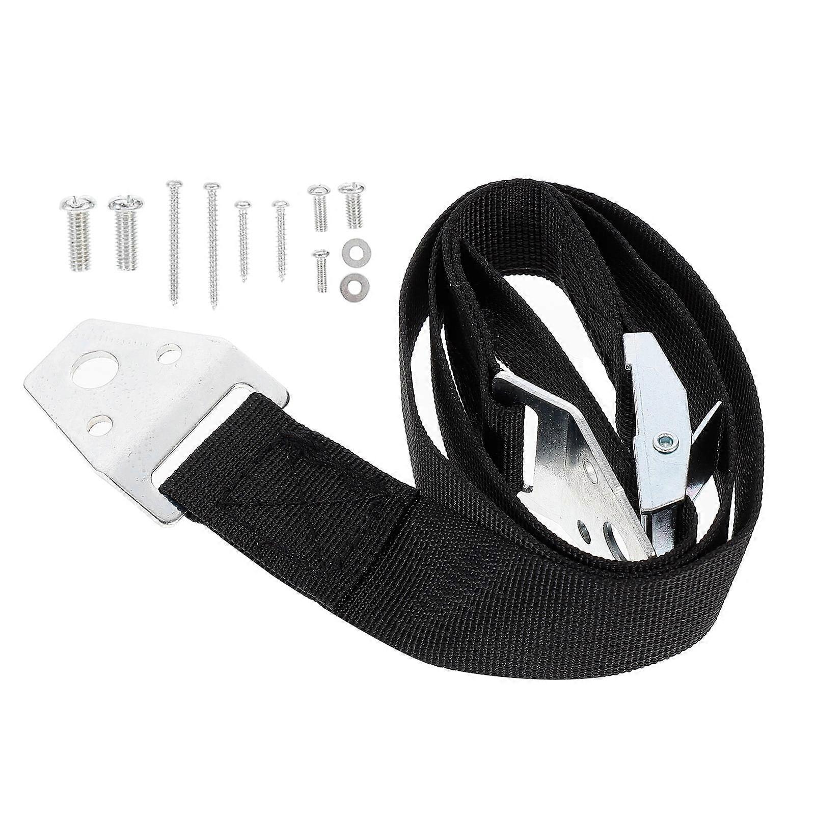 1pc Durable Alloy Fixing Strap Anti-tip Strap for TV Screen and Furniture