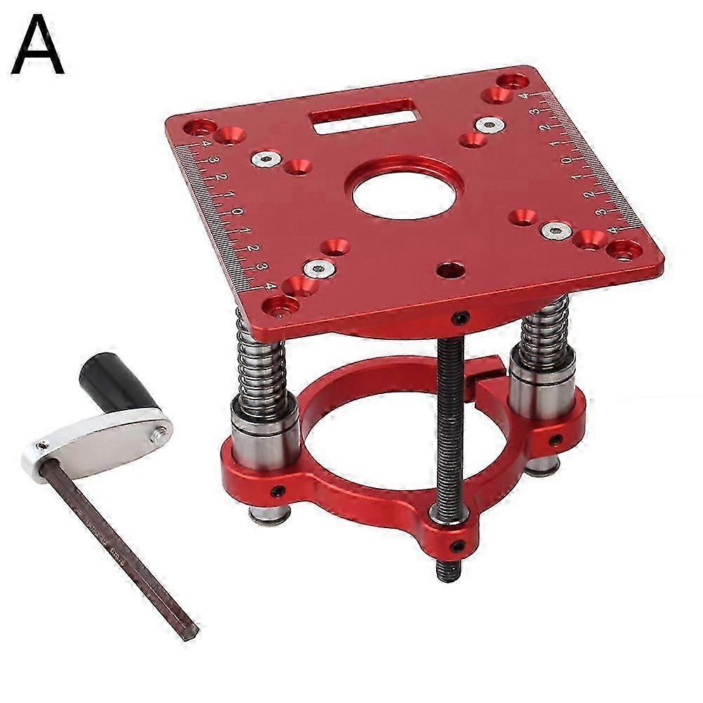 Precision Lift Woodworking Router Engraving Table Insert Plate Base Tools 70mm