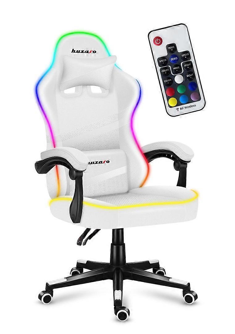 Silla gaming Huzaro Force 4.4 RGB blanca