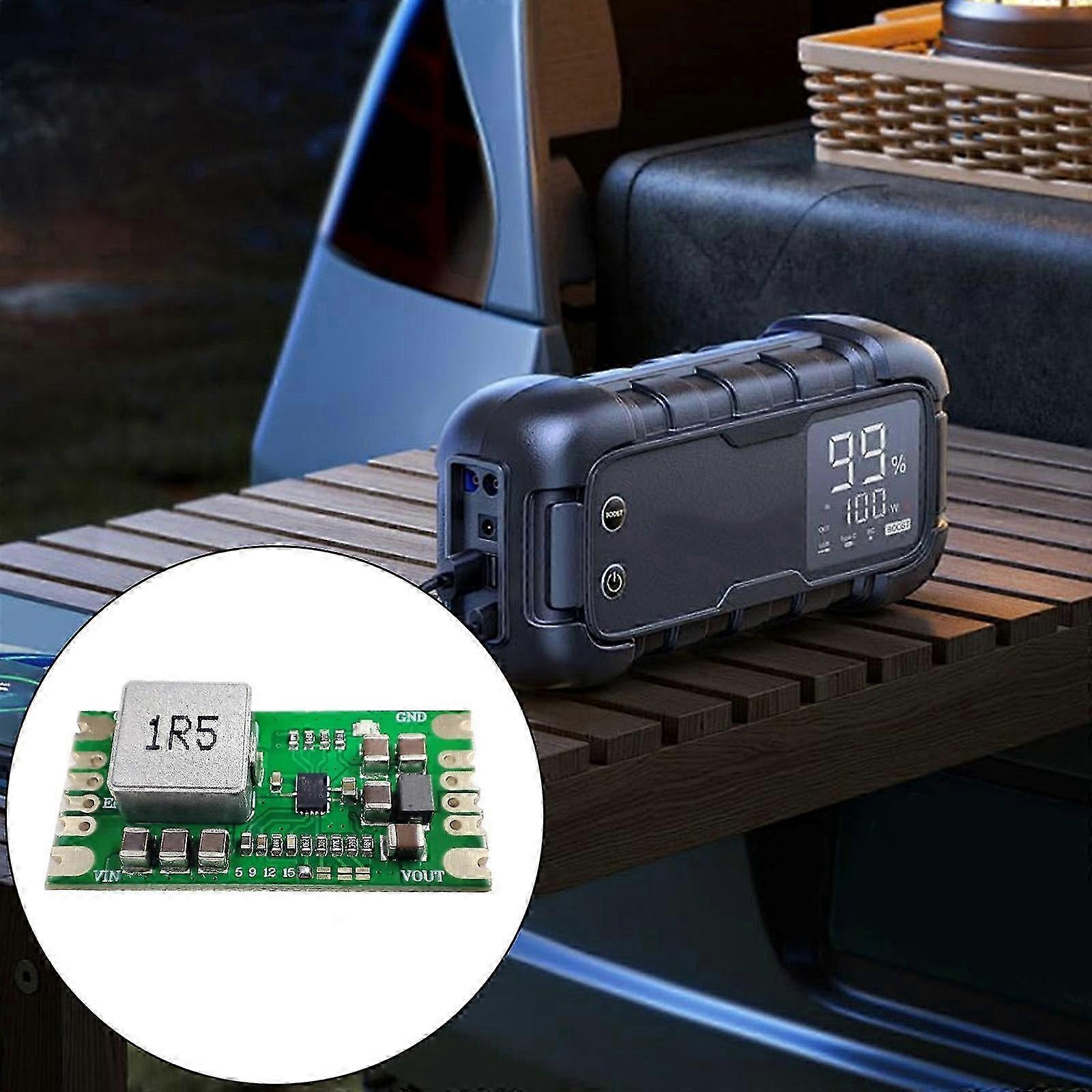 Efficient StepUp Power Module Size 21A Capacity Thermals Protections For Battery Powereds Devices Multicolor