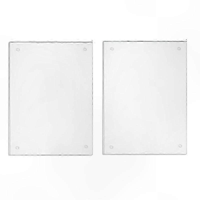 2-Pack  Durable Kitchen Acrylic Cutting Boards